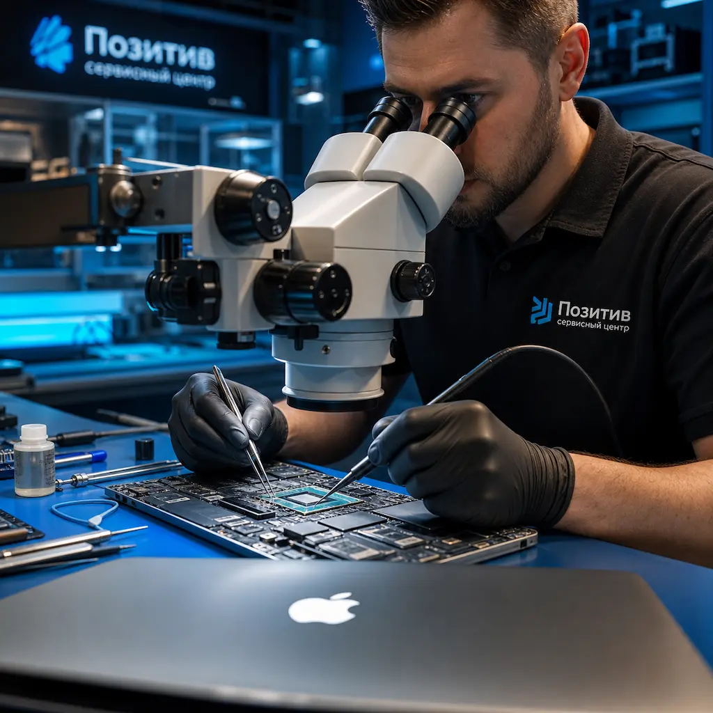Замена видеокарты Apple MacBook в Шелехове