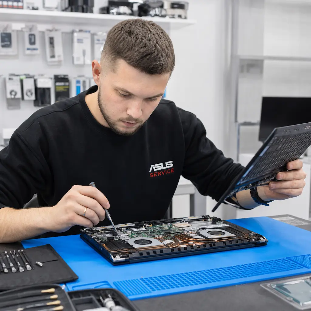 заменить клавиатуру на ноутбуке Asus в Шелехове
