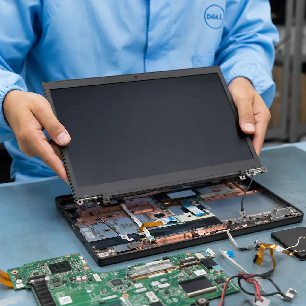 заменить матрицу ноутбука Dell в Шелехове