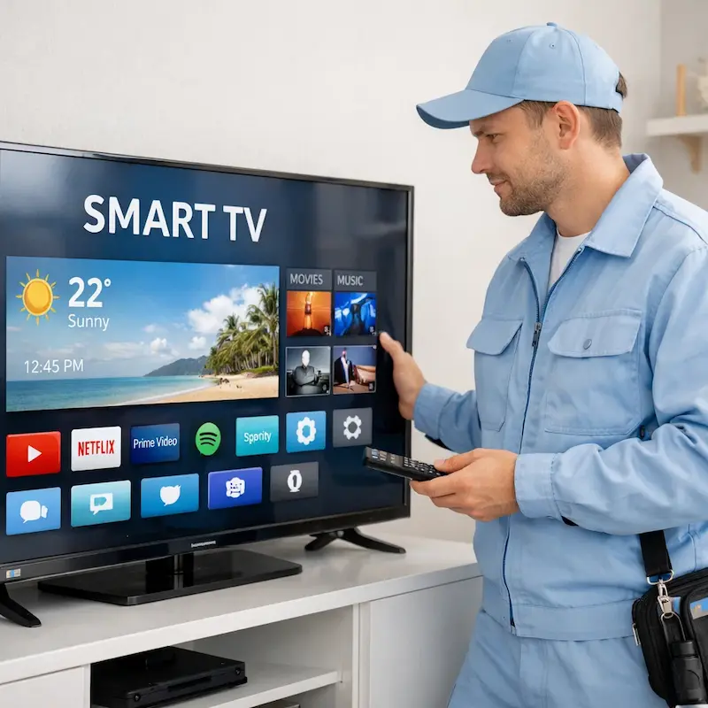 Настройка Smart TV в Шелехове