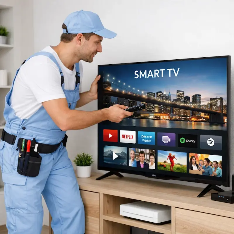 Как вызвать мастера для настройки Smart TV в Шелехове