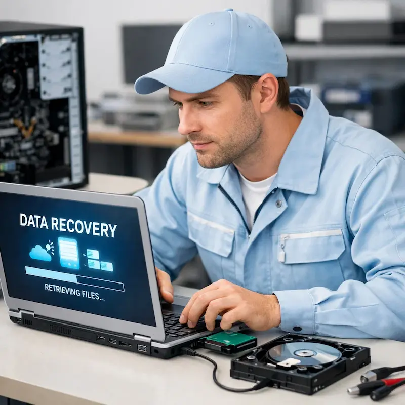 Восстановление данных и файлов в Шелехове