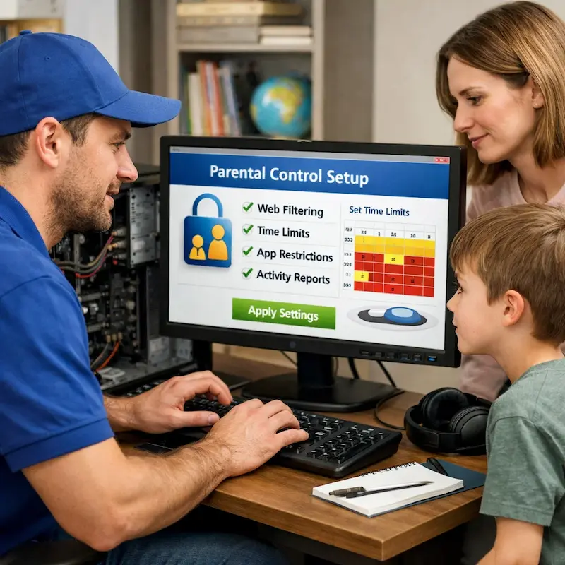 установка родительского контроля в Шелехове