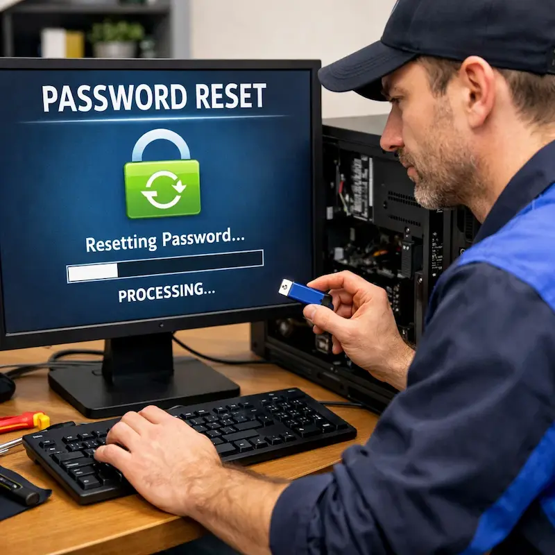 Удаление пароля на компьютере в Шелехове