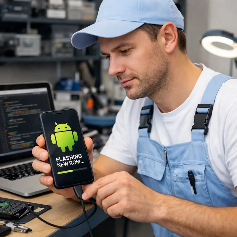 Прошивка Android в Шелехове