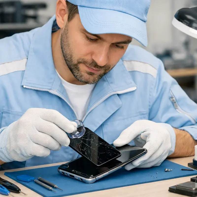 Заменить сенсорное стекло на смартфоне в Шелехове