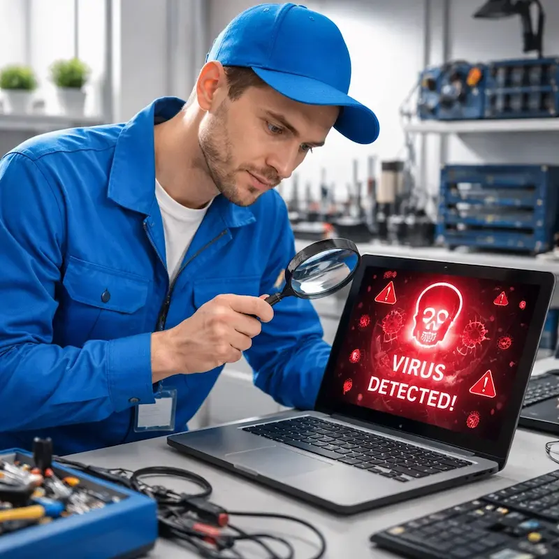 Поиск компьютерных вирусов в Шелехове