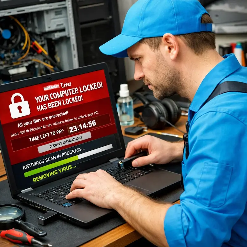 Удалить винлокер в Шелехове